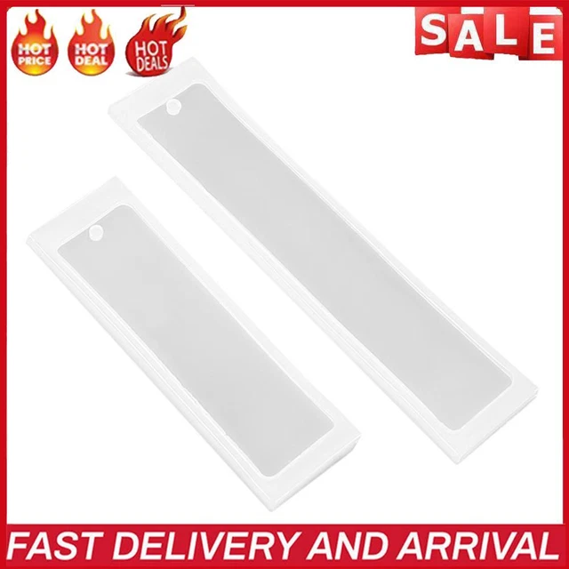 Rectangle Silicone Mold Bookmark Jewelry Keychain Molds Pendant DIY Making Mold
