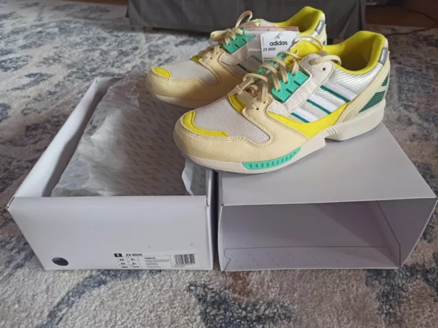 EU Größe 44 - adidas ZX 8000 Frozen Lemonade