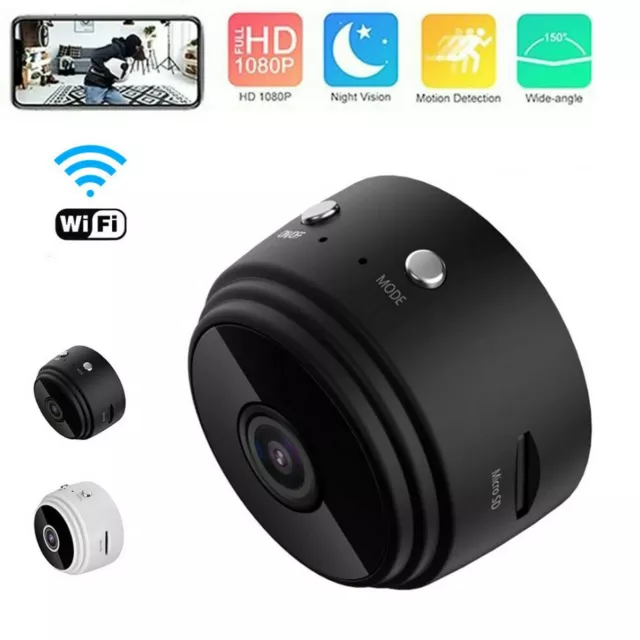 Wifi 1080P Mini Camera Wireless IP Home Security HD DVR Night Vision Remote Cam