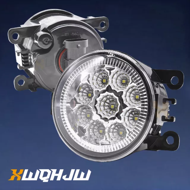 2pcs Fog Light Driving Lamp H11 LED Bulbs 55W Right Left Side Car Accessories