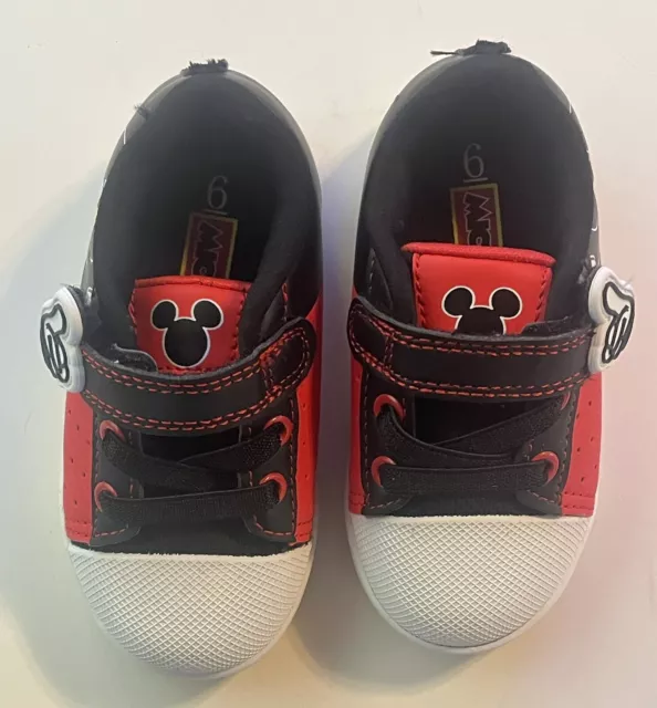 Disney Boy’s Mickey Mouse Toddler Shoes 6