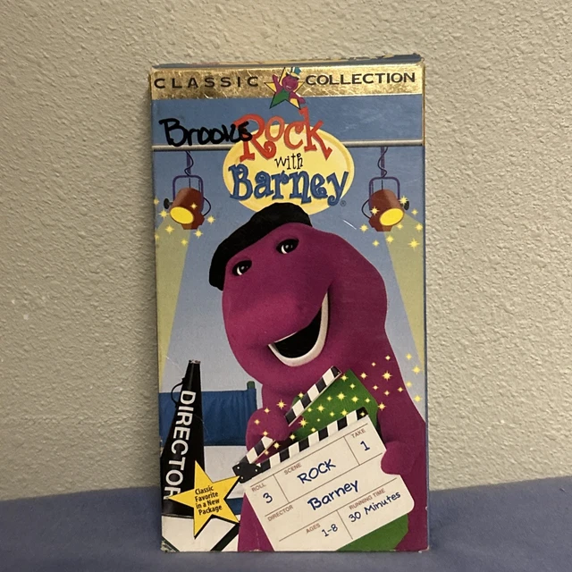 BARNEY & FRIENDS Rock With Barney (VHS, 1990) Video Tape Sing Along ...