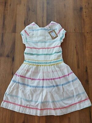 Joules  Girls Stunning Tea Party Stripe Summer Dress - 7-8Yrs