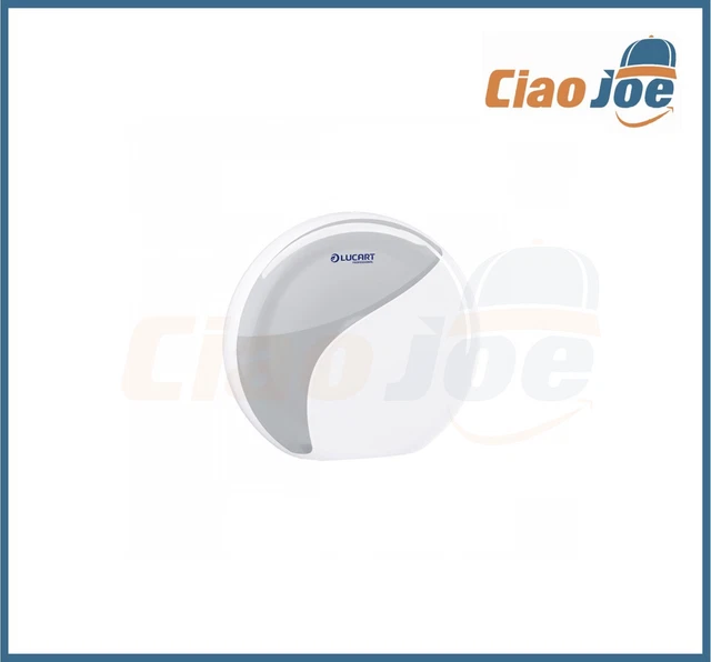 Dispenser Carta Igienica Lucart Professional - Mini Jumbo, Bianco | Confezione Da 6 Pezzi - Foto 11