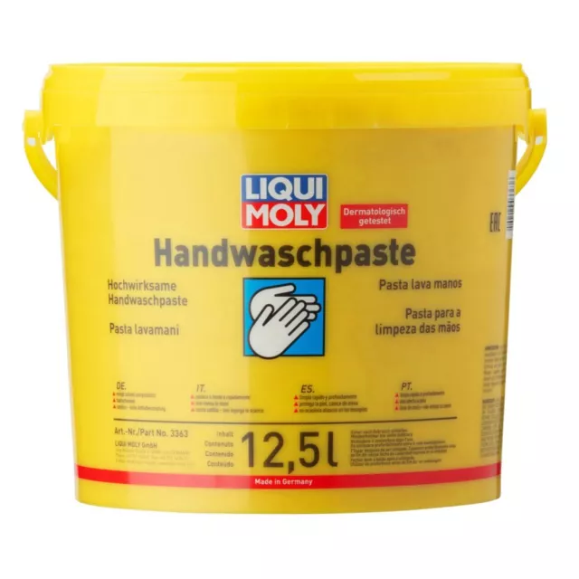 Handwaschpaste LIQUI MOLY 3363 Hand Reinigung Paste Handpflege Lotion 12,5L