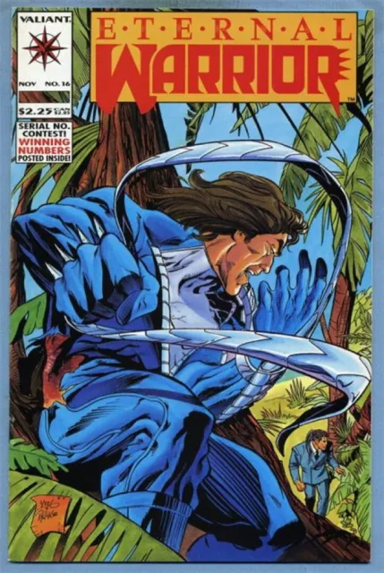Eternal Warrior #16 (Nov 1993, Valiant) [Bloodshot] Mark Moretti, Yvel Guichet
