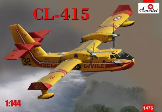 Amodel - 1476 - Amphibienflugzeug CL-415 - 1:144 *** NEU ***