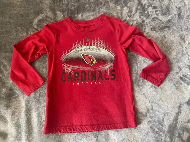 NFL Team Apparel Red Arizona Cardinals NFL Football T-Shirt YOUTH Size XSm. NWT