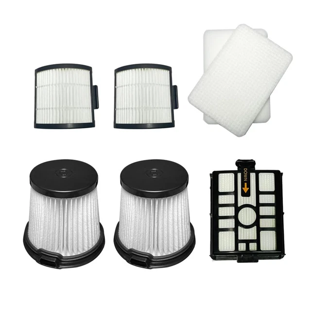 Kit Filtri Ricambio Per Aspirapolvere Shark IW3511 Detect Pro - 3 Filtri Lavabili