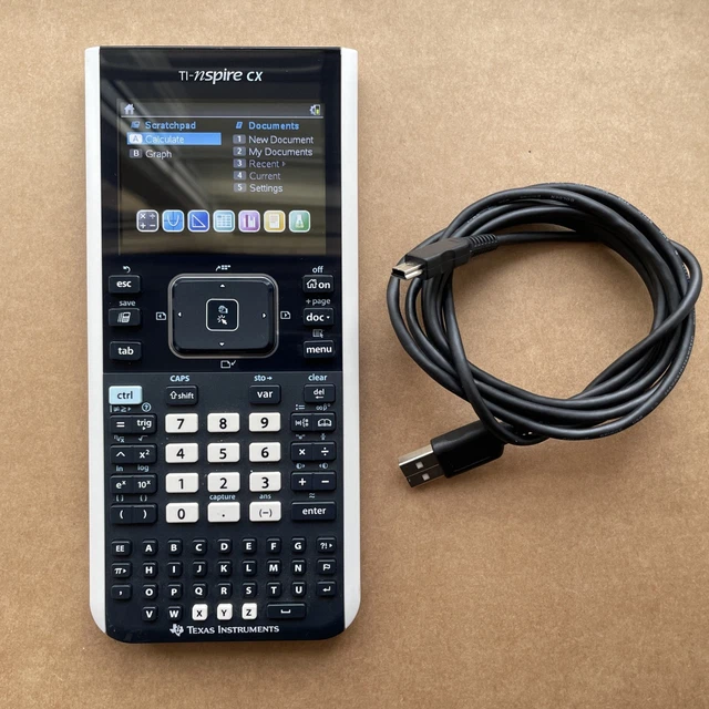 Calcolatrice Grafica Texas Instruments TI-Nspire CX | Schermo A Colori 16-bit | Touchpad | Ricaricabile - Foto 10