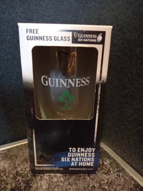 Guinness Rugby Glass Six Nations Ireland