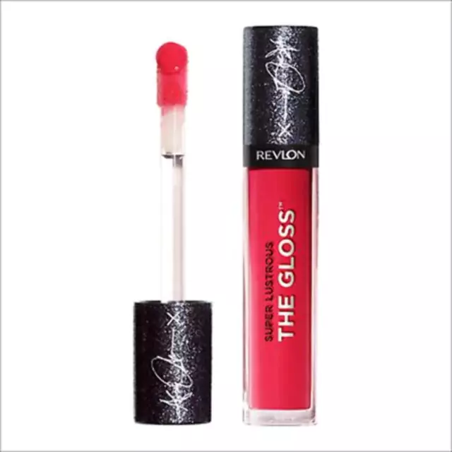 Colección de labios Revlon Ashley Graham Never Enough X súper brillante el brillo,