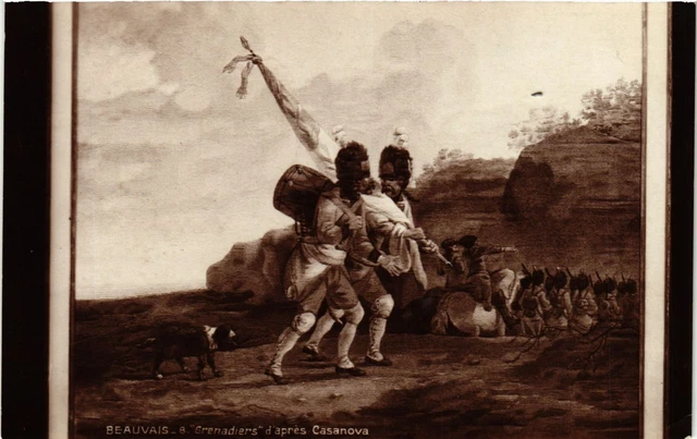 CPA AK Militaire - Beauvais - Grenadiers d'aff Casanova (698238)