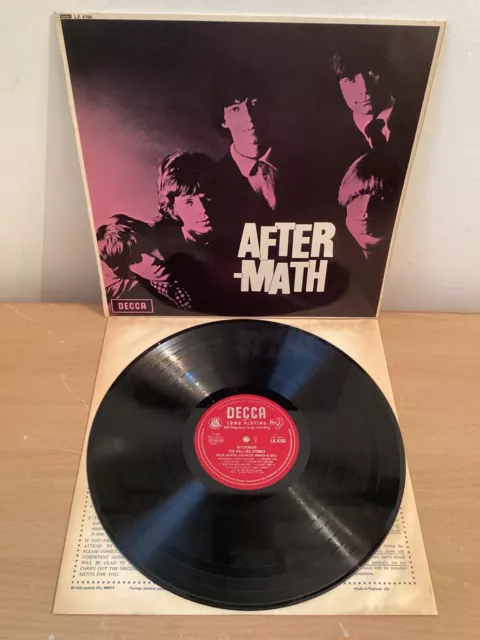 The Rolling Stones - Aftermath - UK Unboxed Decca  Mono 1st Press 4B / 6A