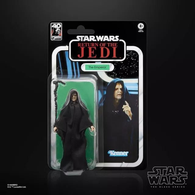 Hasbro Star Wars Episode Vi Black Series 40Th Anniversary The Emperor    ,Sealed