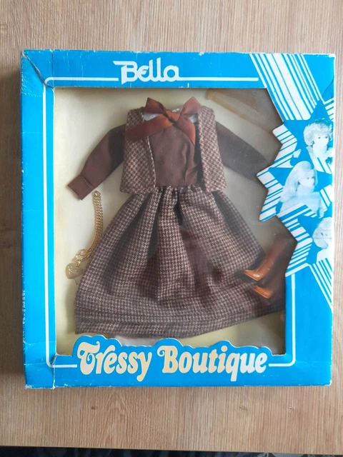 Les Poupees D'autrefois - MAGNIFIQUE POUPEE TRESSY DE BELLA PARFAIT ETAT DANS SA BOITE D'ORIGINE
