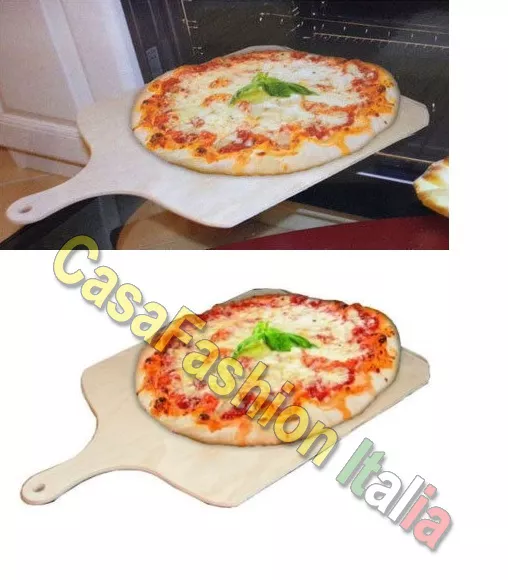 PALA PER PIZZA da Forno Fornetto Tagliere Legno Multistrato con Manico  40x29 cm EUR 11,90 - PicClick IT
