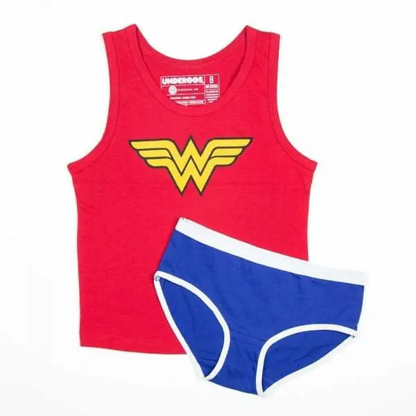 DC Comics Supergirl Girl's Tank/Underwear Underoos Set