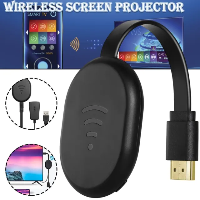 New Wireless Screen Adapter HDMI Phone Projector Video TV Display Receiver u- A