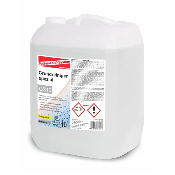 Patina Fala GS10 Détergent Spécial 10 L Nettoyeur pour Carrelage & Pierre