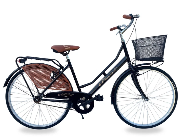 Velo 26 Pouces Bicicletta Donna Bici Da Passeggio 26'' Olandese