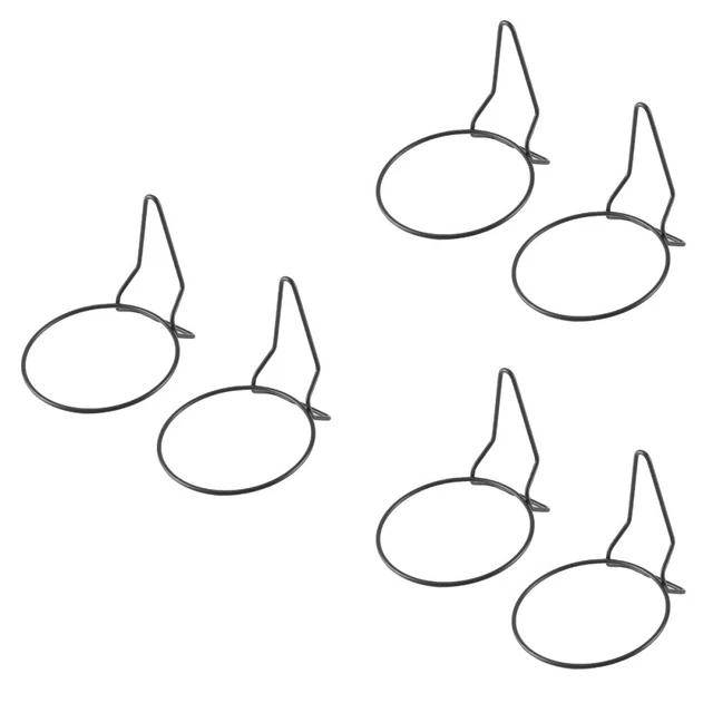 3x Hängen Pflanzen Halterung Blumentopf Halter Ring Wand Montiert Ring Halterung