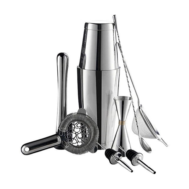 7 pz/set Set Shaker Vino Multifunzione Leggero Resistente All'usura Cocktail