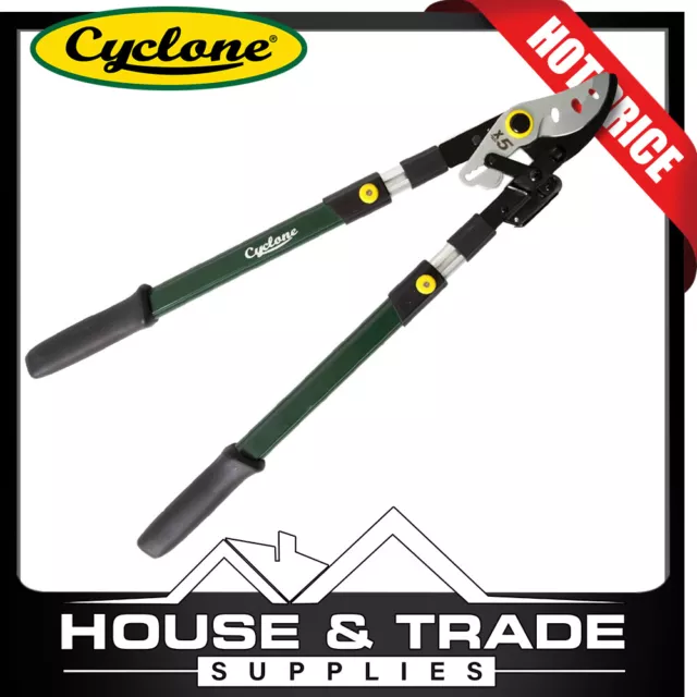 Cyclone Telescopic Bypass Lopper Ratchet 1020mm 660535