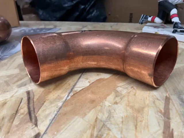 W-2082 2 1/8 Copper Elbow Long Radius C x C