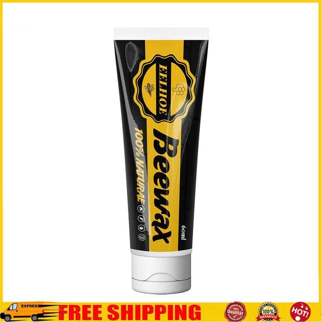 60 ml condimento de madera cera de abejas orgánica cera pura natural mantenimiento de muebles