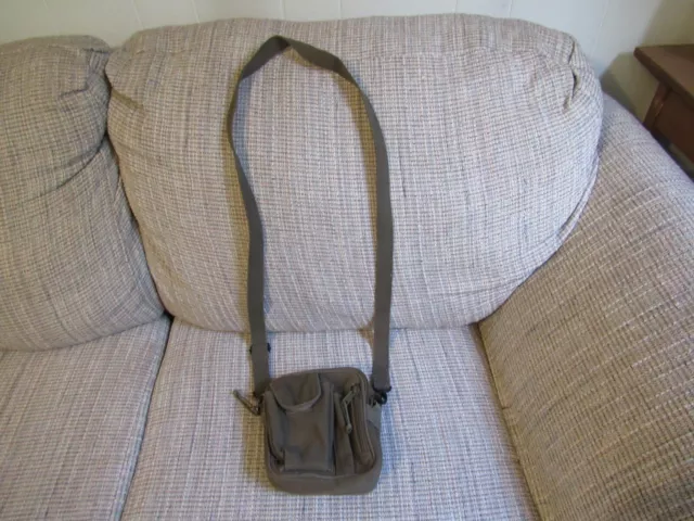 ROTHCO Small Canvas Organizer Crossbody Shoulder Strap Multiple Compartments