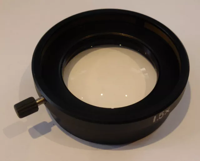 Additional lense 1.5x for Wild Heerbrugg / Leica microscopes (Auxiliary lens)