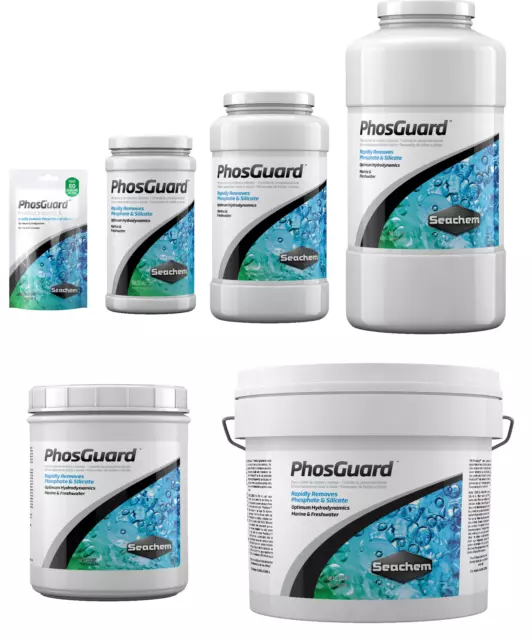 Seachem Phosguard Phosphate Remover Silicate Filter Media Marine Reef Filtration