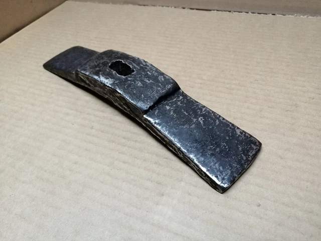 Vintage Antique Primitive Hand Forged Stonemason's Tool, Wrought Iron.