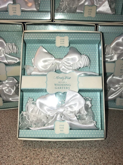 Mindy Weiss Set di 2 giarrettiere da matrimonio una per te una per me