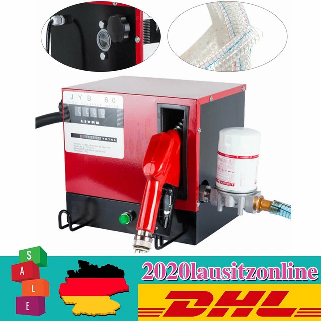 Pompa diesel pompa carburante 550 W 60 L/min autoadescante pompa olio combustibile pompa olio