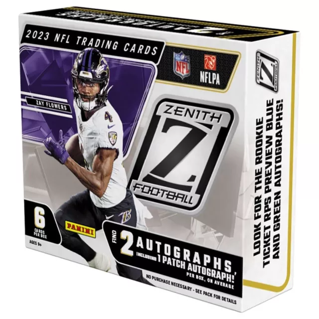 2023 Panini Zenith Football Factory Sealed Hobby Box