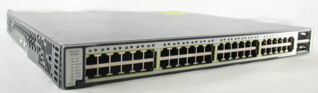 Cisco WS-C3750E-48PD-SF Catalyst 3750-E 48Port Gib PoE-48 Switch