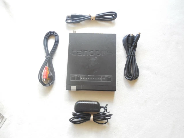 Canopus ADVC-200TV Analog to Digital Video Converter Tested 60-Day Warranty