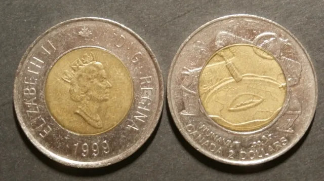 CANADA 1999 - $2 , Queen Elizabeth II / Nunavut