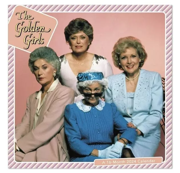 2024 GOLDEN GIRLS 12x24" 16 Month Wall Calendar By MEAD 17.88 PicClick