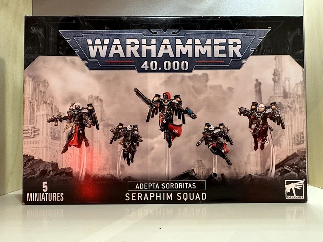 Games Workshop Warhammer 40K: Seraphim Squad Adepta Sororitas Sisters Of Battle