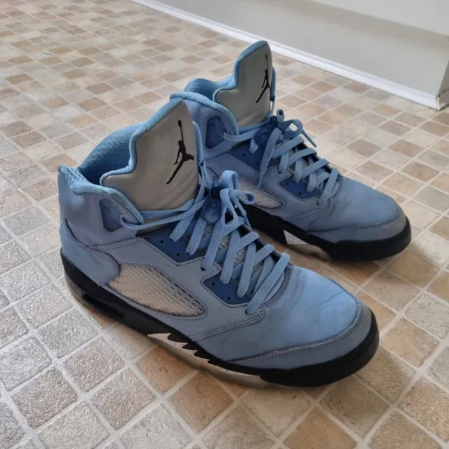 Nike Jordan 5 University Blue, Size UK 11