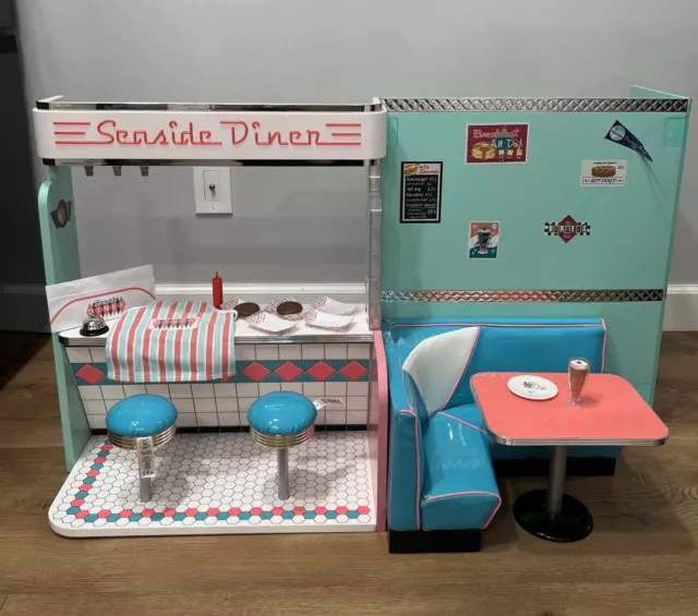 INCOMPLETE SET! AMERICAN Girl Doll Maryellen's Seaside Diner $199.99 -  PicClick