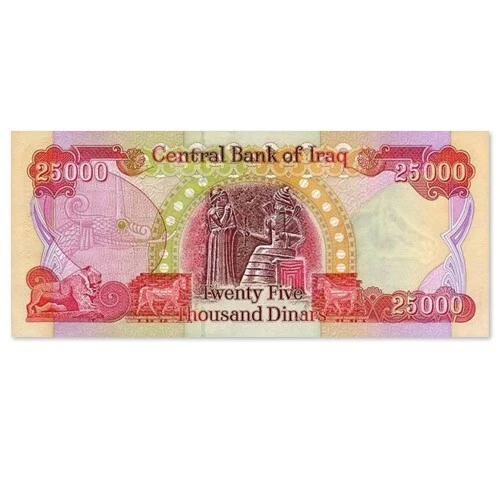 1 million uncirculated Iraqi dinar 40*25,000 with a Certificate of Authenticity