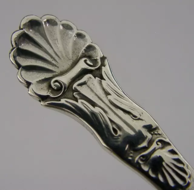 Classical English Antqiue Solid Sterling Silver Caddy Spoon 1895 Victorian
