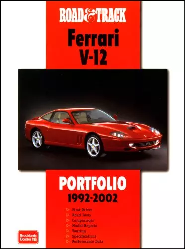 Road & Track Ferrari V12 Portfolio 1992-2002