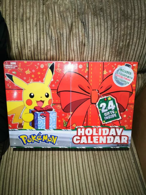 Pokemon Holiday Advent Calendar Christmas (2021) - New and Sealed