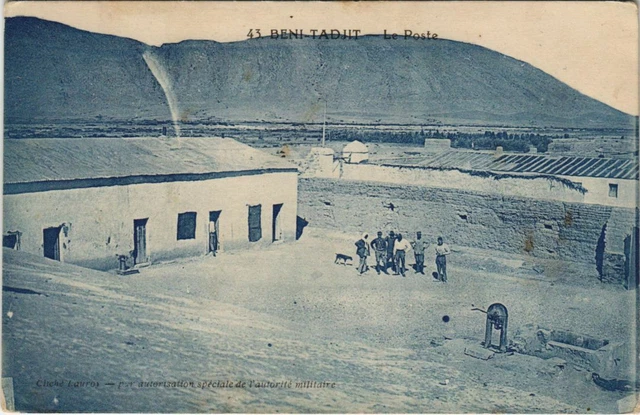 CPA AK Beni-Tadjit - Le Poste MAROC (1083491)