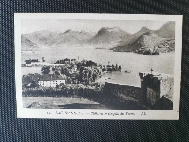 Lac D'Annecy - Le Vapeur France Et Le Mont Veyrier à Annecy
